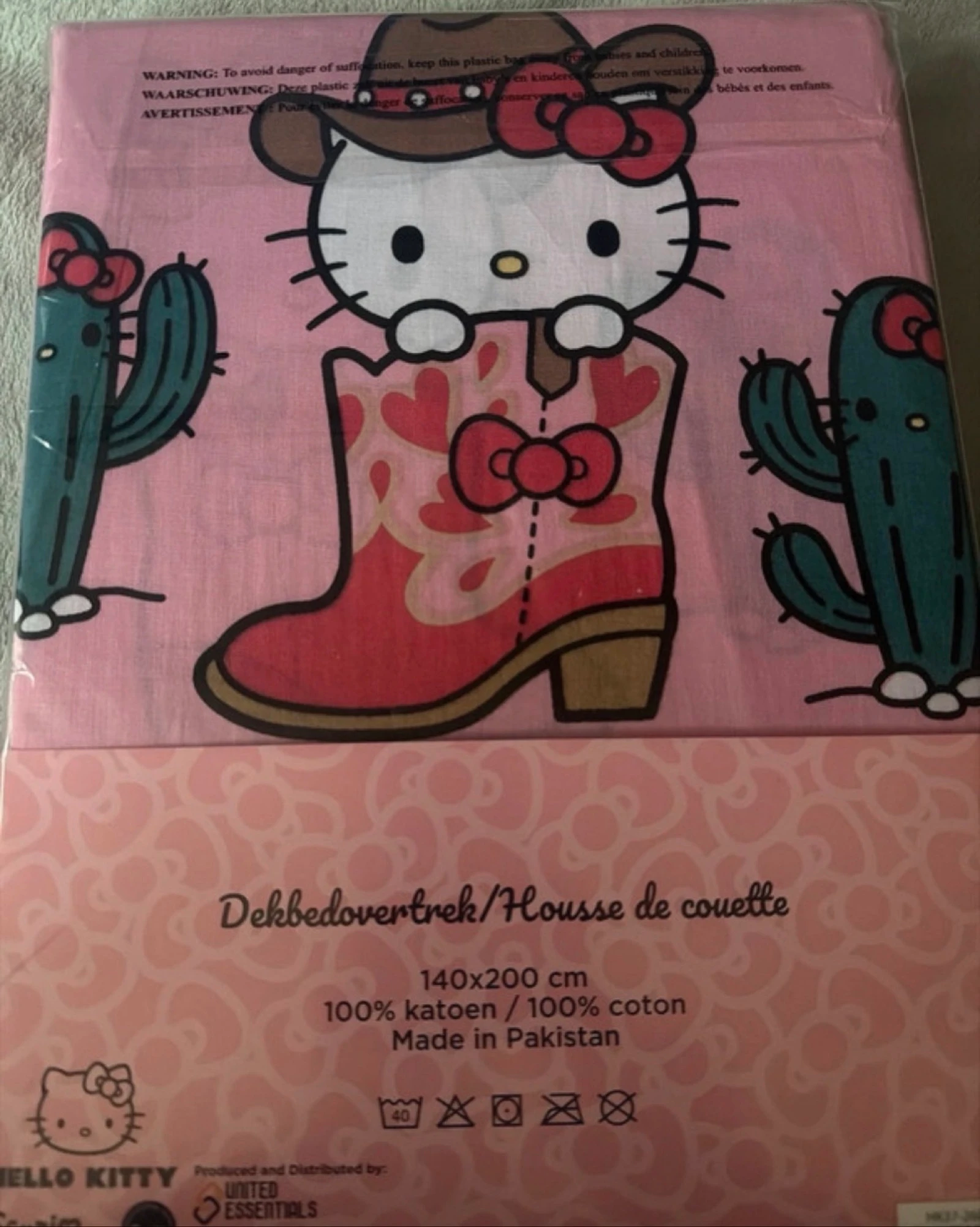 Hello Kitty Duvet Cover 140x200 cm – photo 4